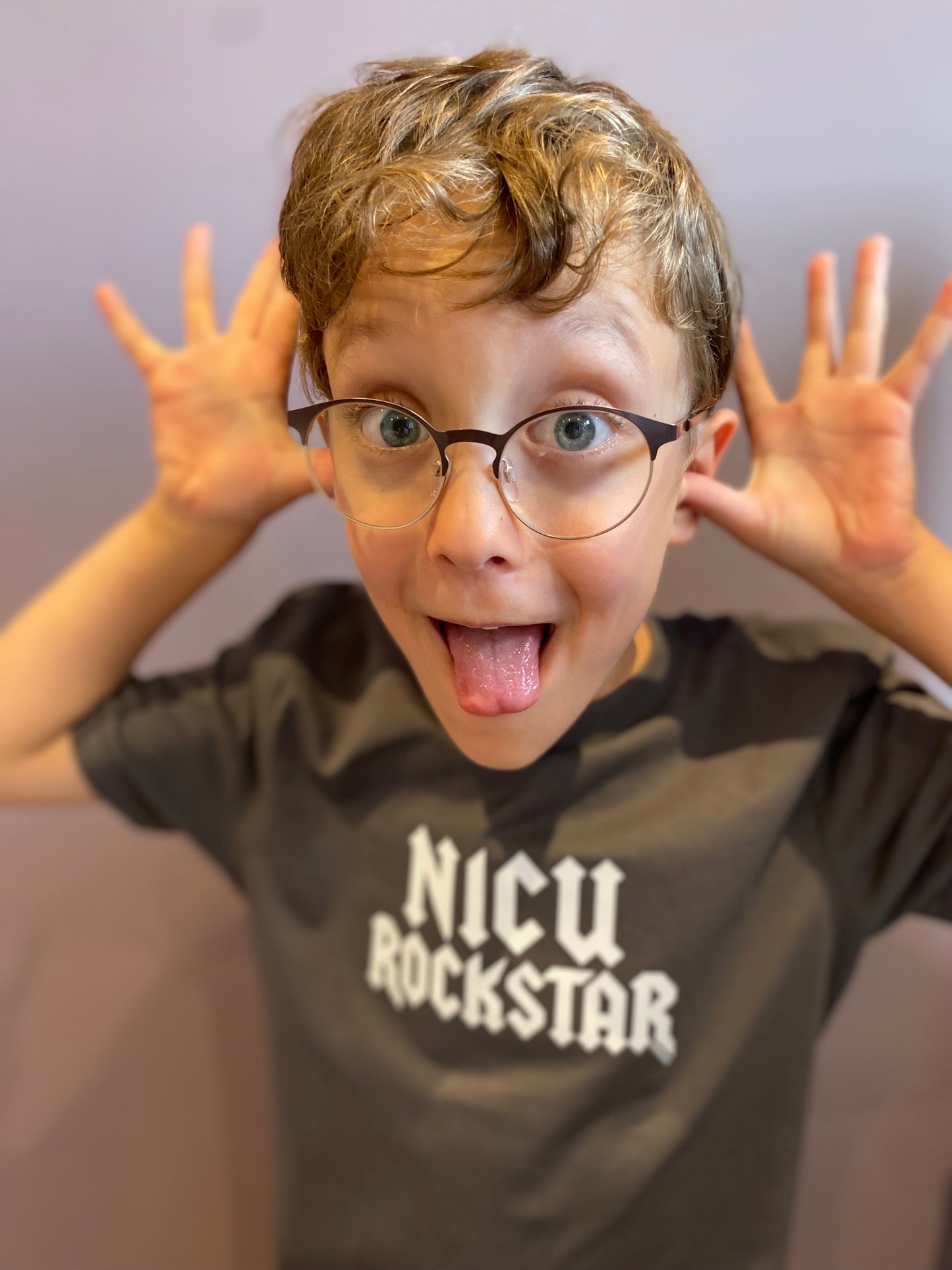 SUPERDINKY WARRIOR TEE - NICU ROCKSTAR (pre-order)