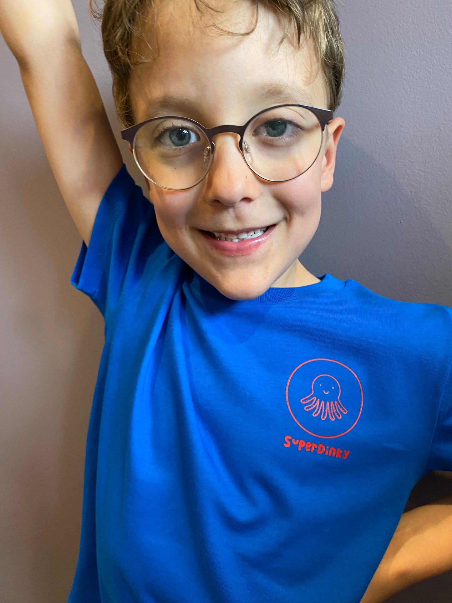 SUPERDINKY WARRIOR TEE - SUPER HERO (pre-order)