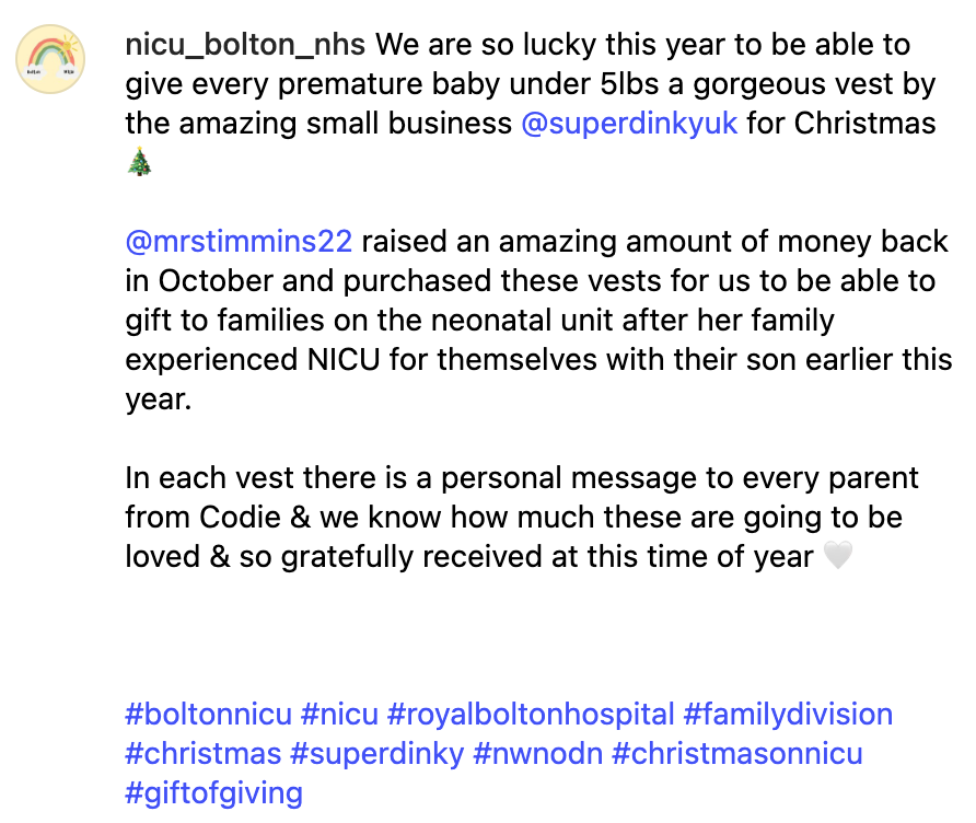 Parcel of hope