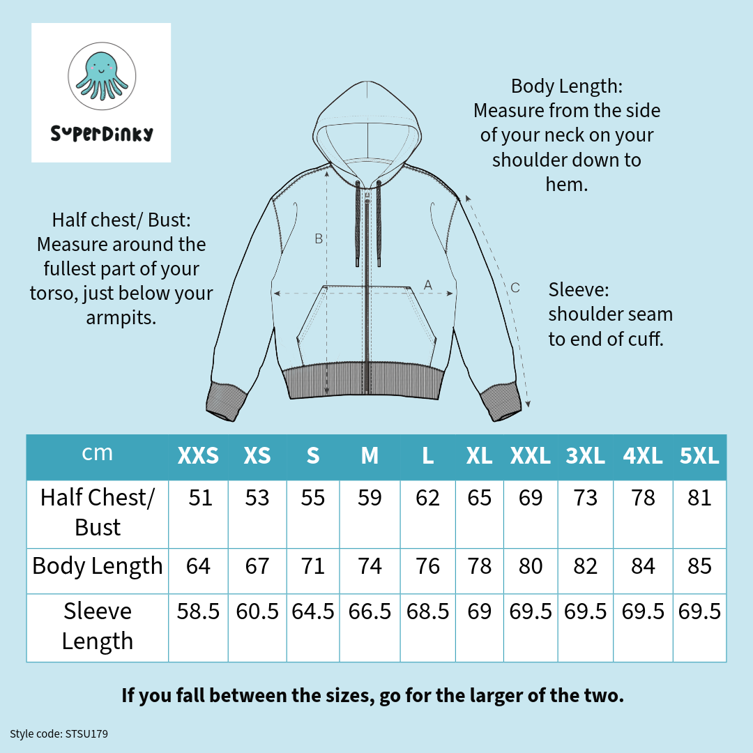 SuperDinky - Preemie Power Zip Thro Hoodie