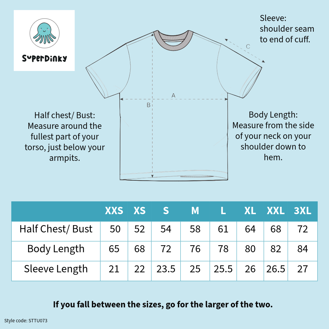 SuperDinky - PREEMIE POWER tee - black - oversized fit