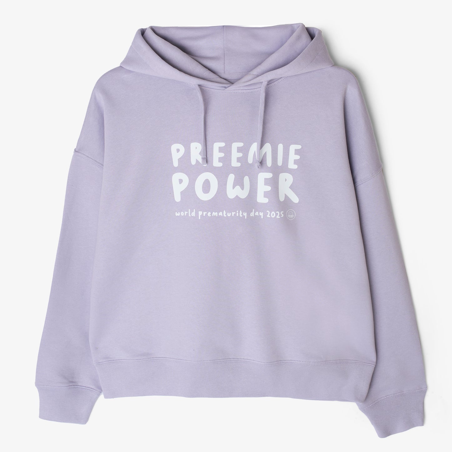 SuperDinky - Preemie Power Hoodie Lilac