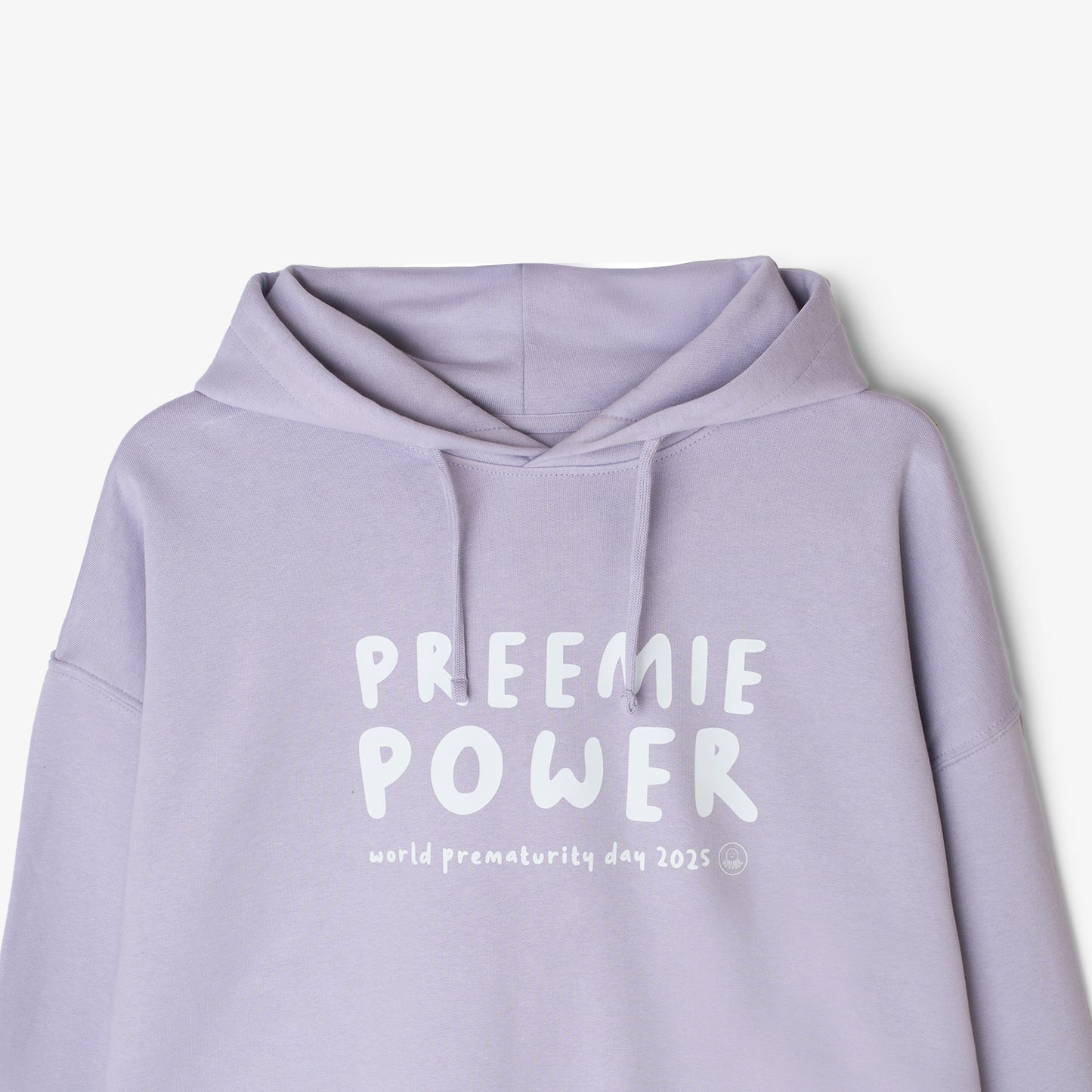 SuperDinky - Preemie Power Hoodie Lilac