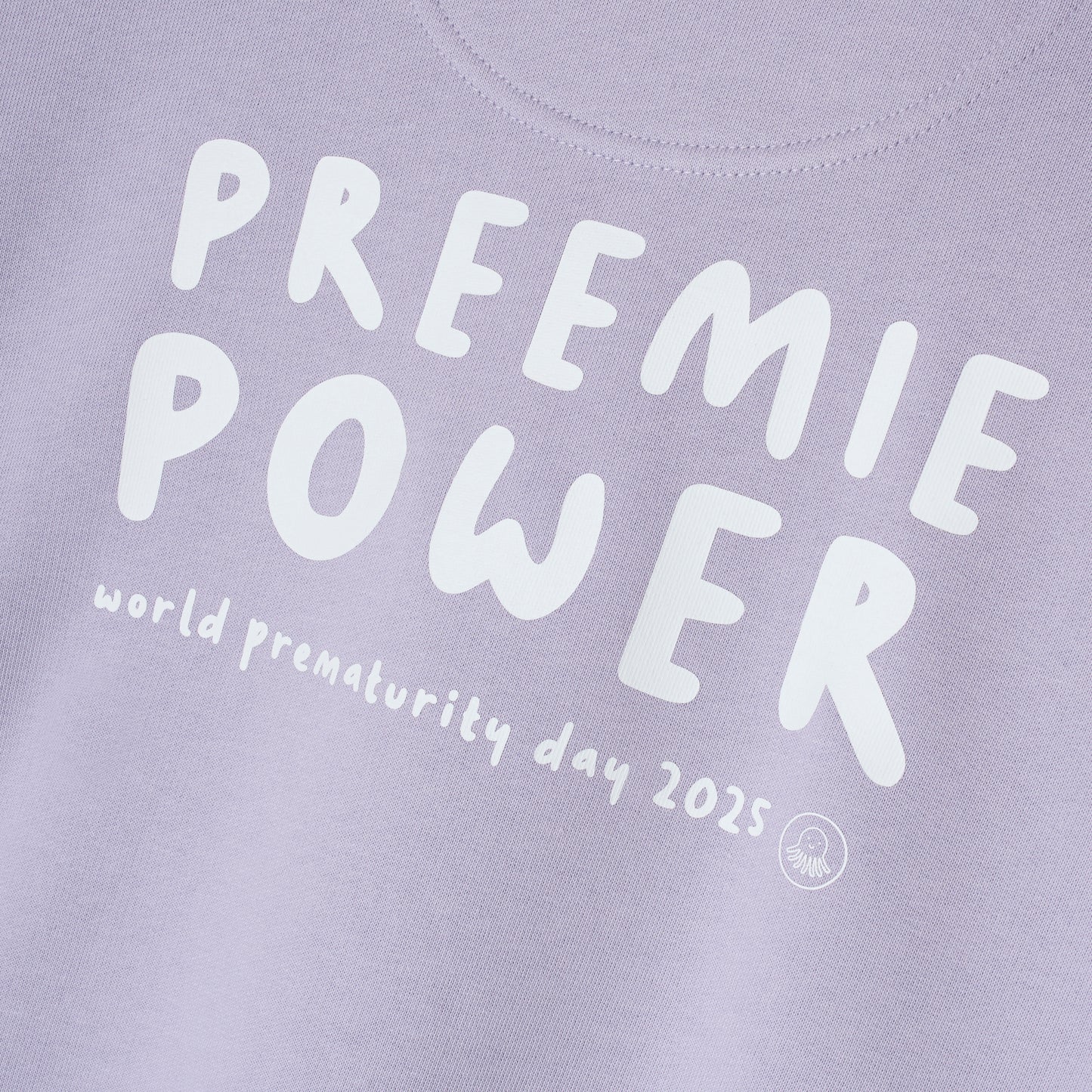 SuperDinky - Preemie Power Sweatshirt Lilac