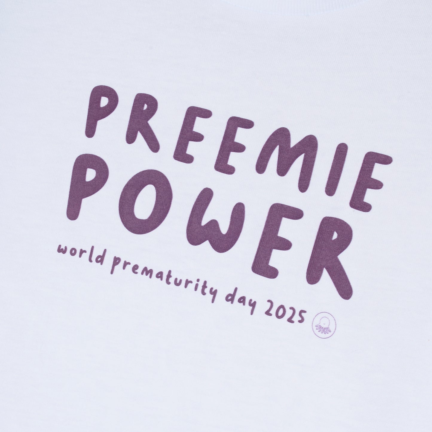SUPERDINKY WARRIOR TEE - PREEMIE POWER - World Prematurity Day 2025