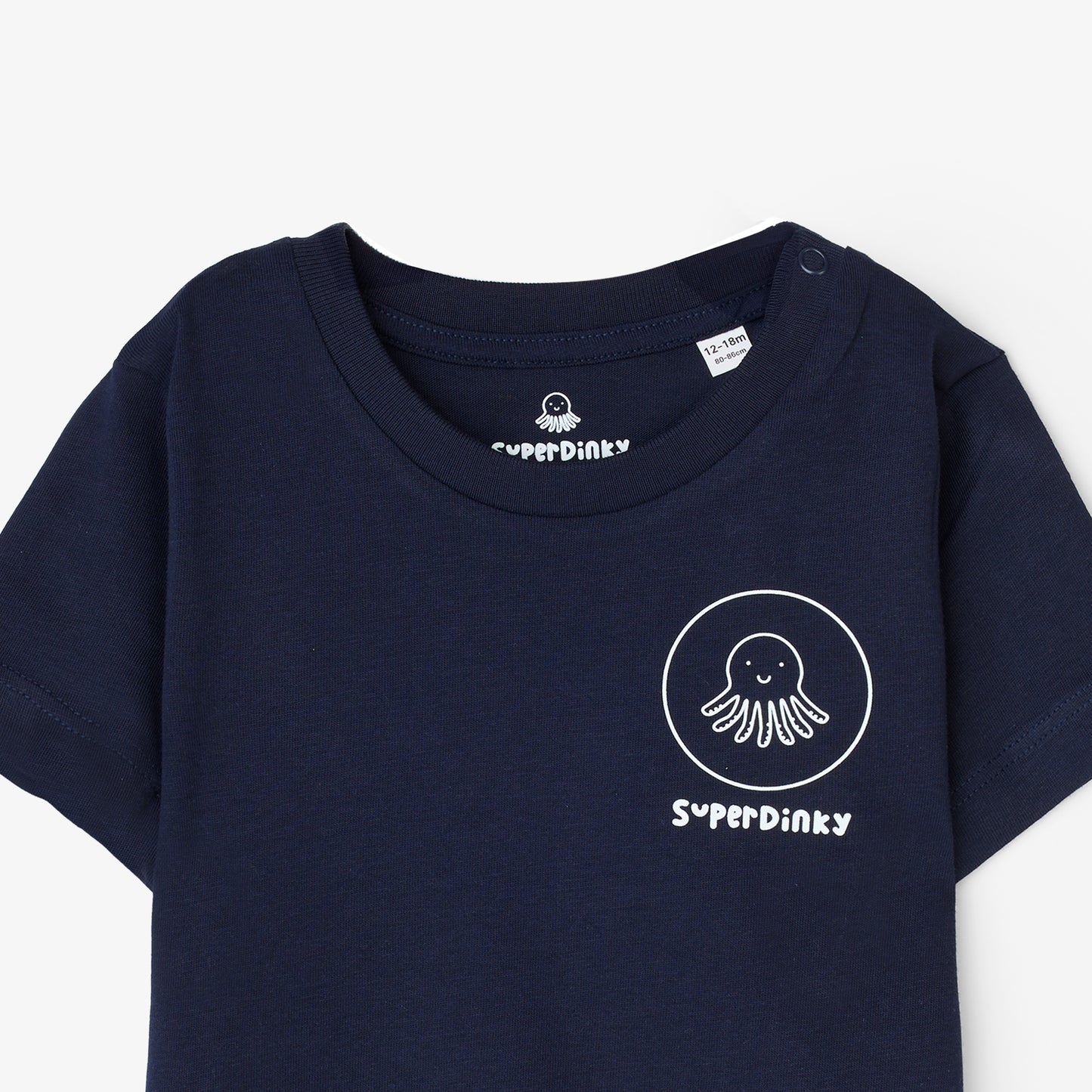 SUPERDINKY WARRIOR TEE - NICU WARRIOR - Navy (pre order)