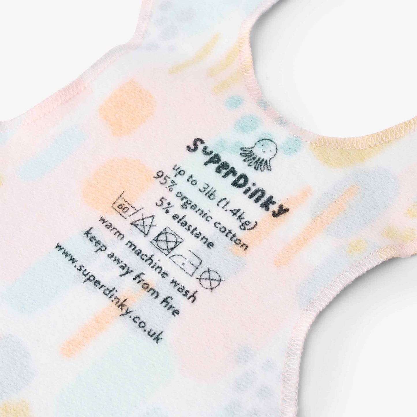 SuperDinky Pink Neon - NICU baby shortee