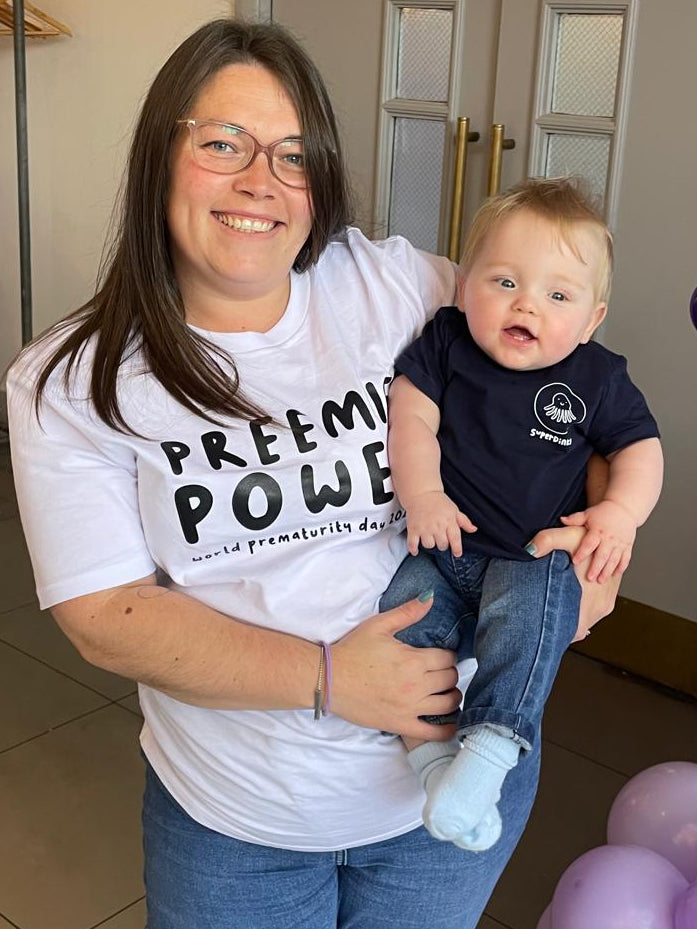 SuperDinky - PREEMIE POWER - white