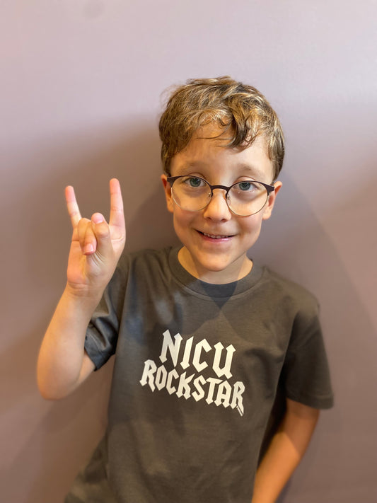 SUPERDINKY WARRIOR TEE - NICU ROCKSTAR (pre-order)