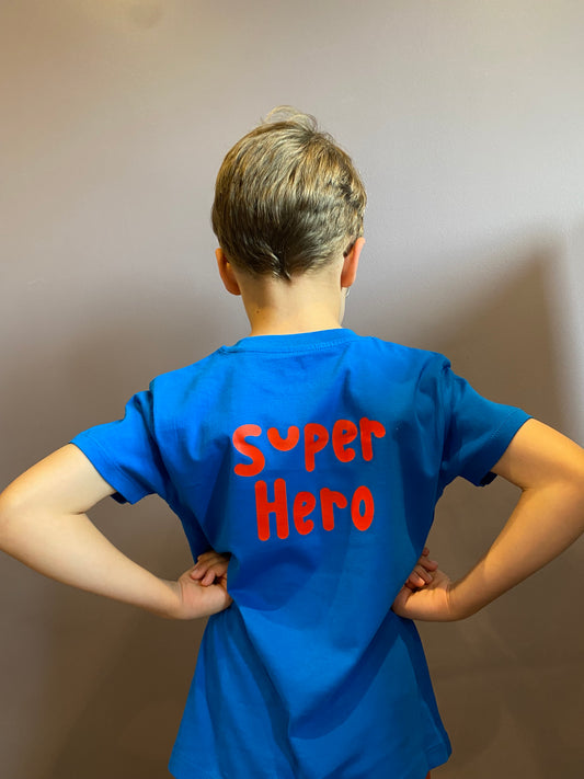 SUPERDINKY WARRIOR TEE - SUPER HERO (pre-order)