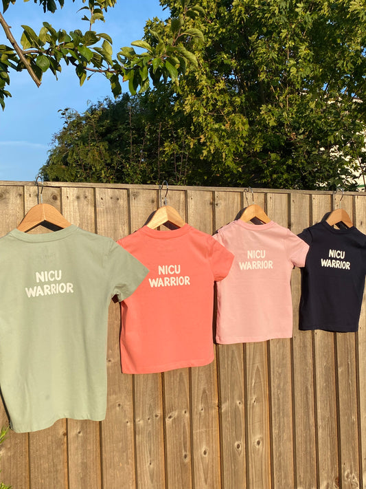 SUPERDINKY WARRIOR TEE - NICU WARRIOR (pre order)