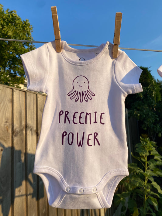 SUPERDINKY WARRIOR TEE - PREEMIE POWER (pre-order)