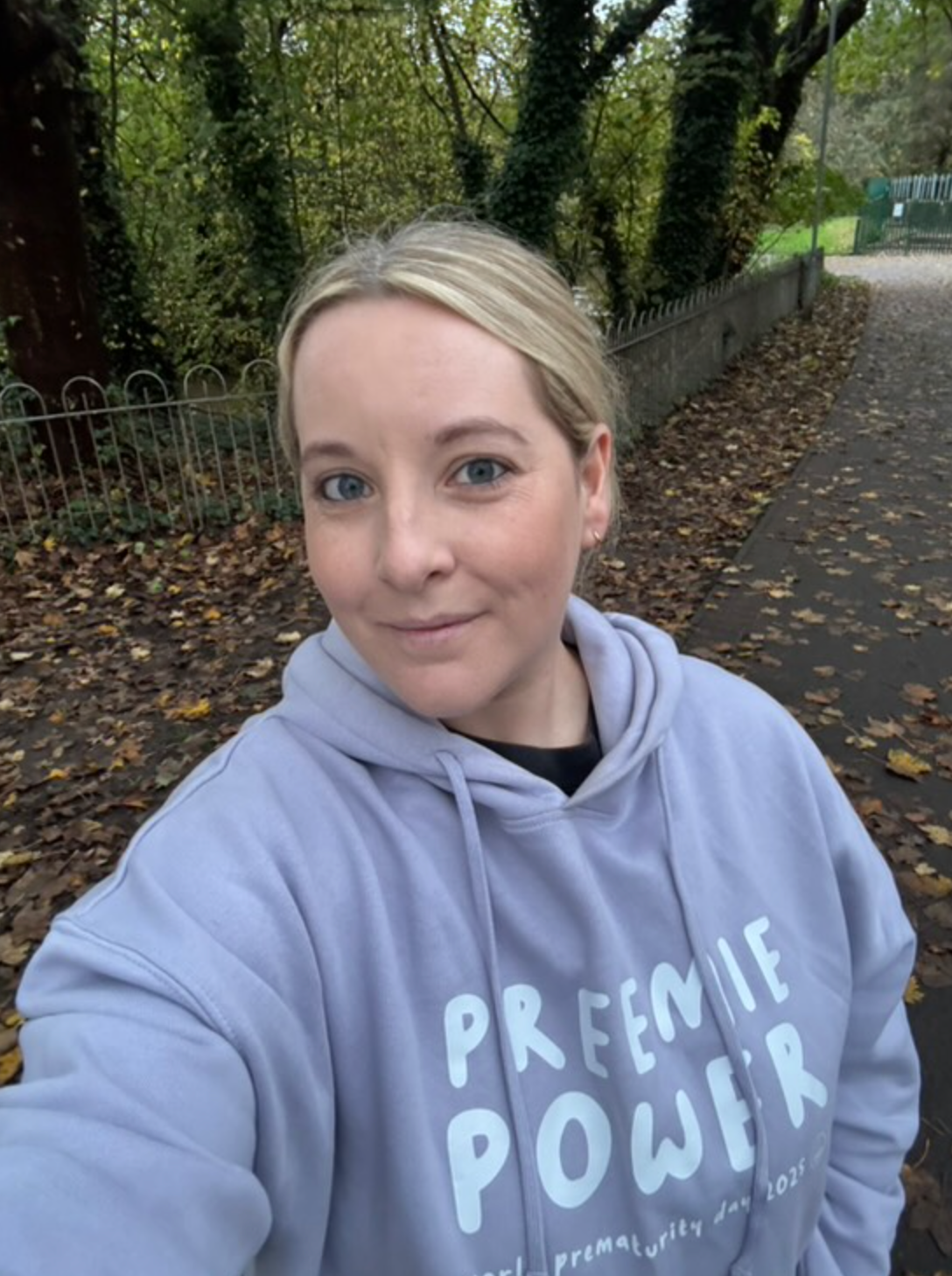 SuperDinky - Preemie Power Hoodie Lilac