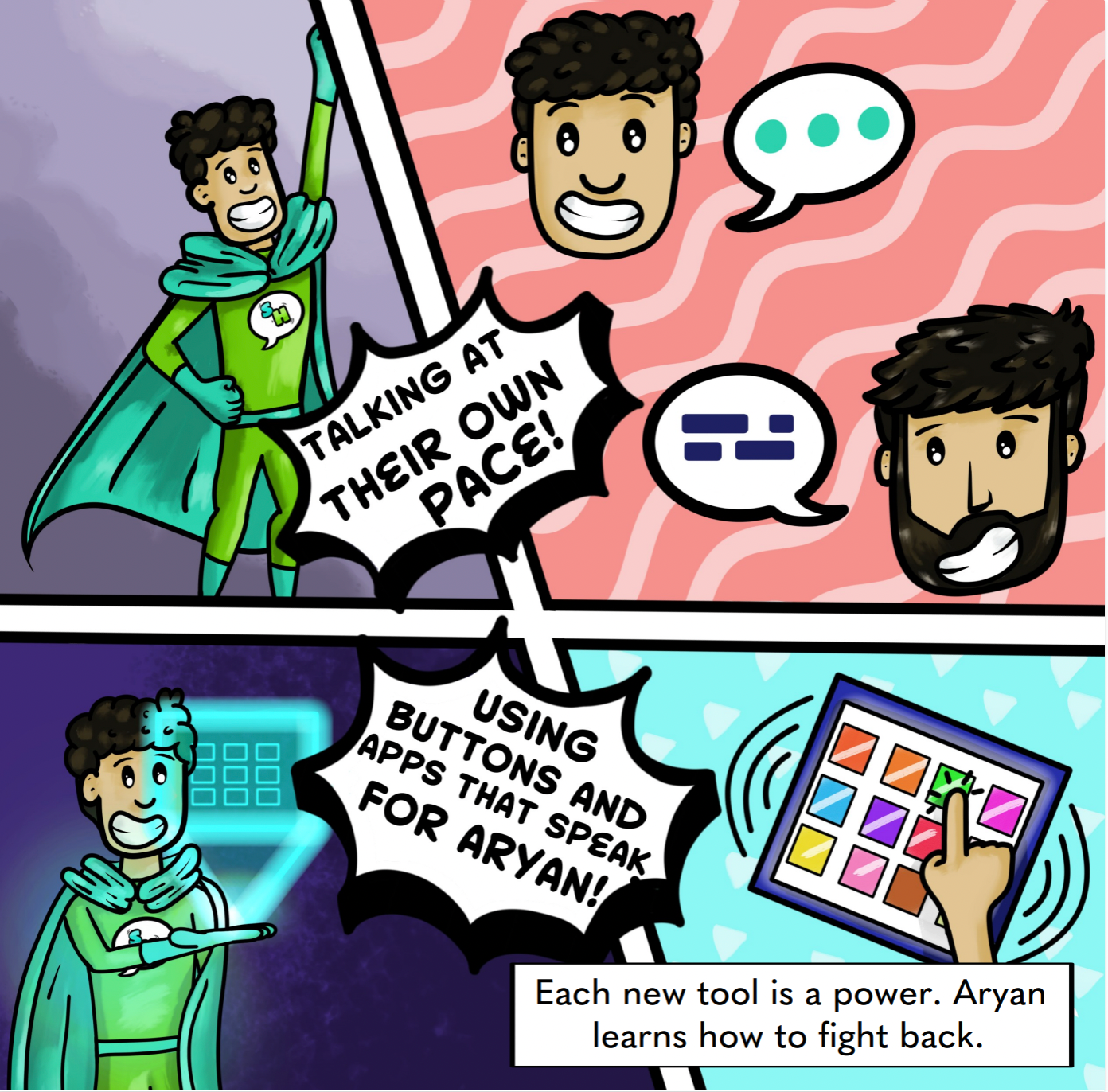 The Speech Heroes Vs. The Word Stoppers by Rishi Kaushal