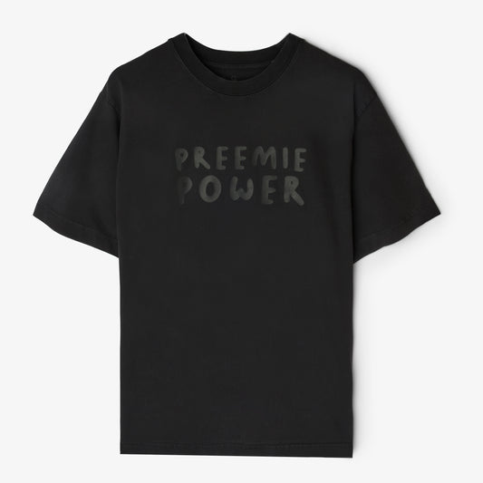 SuperDinky - PREEMIE POWER tee - black - oversized fit