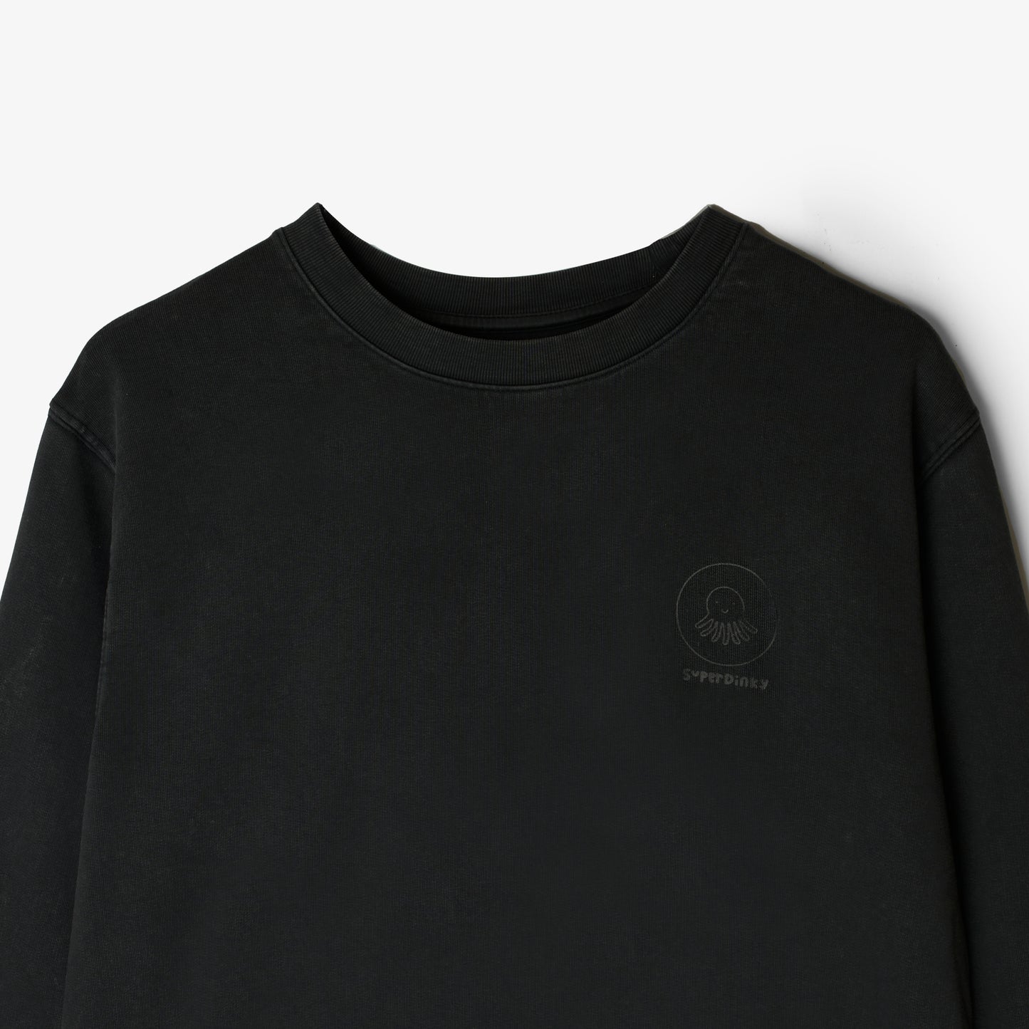 SuperDinky - Washed Black PREEMIE POWER - world prematurity Sweatshirt
