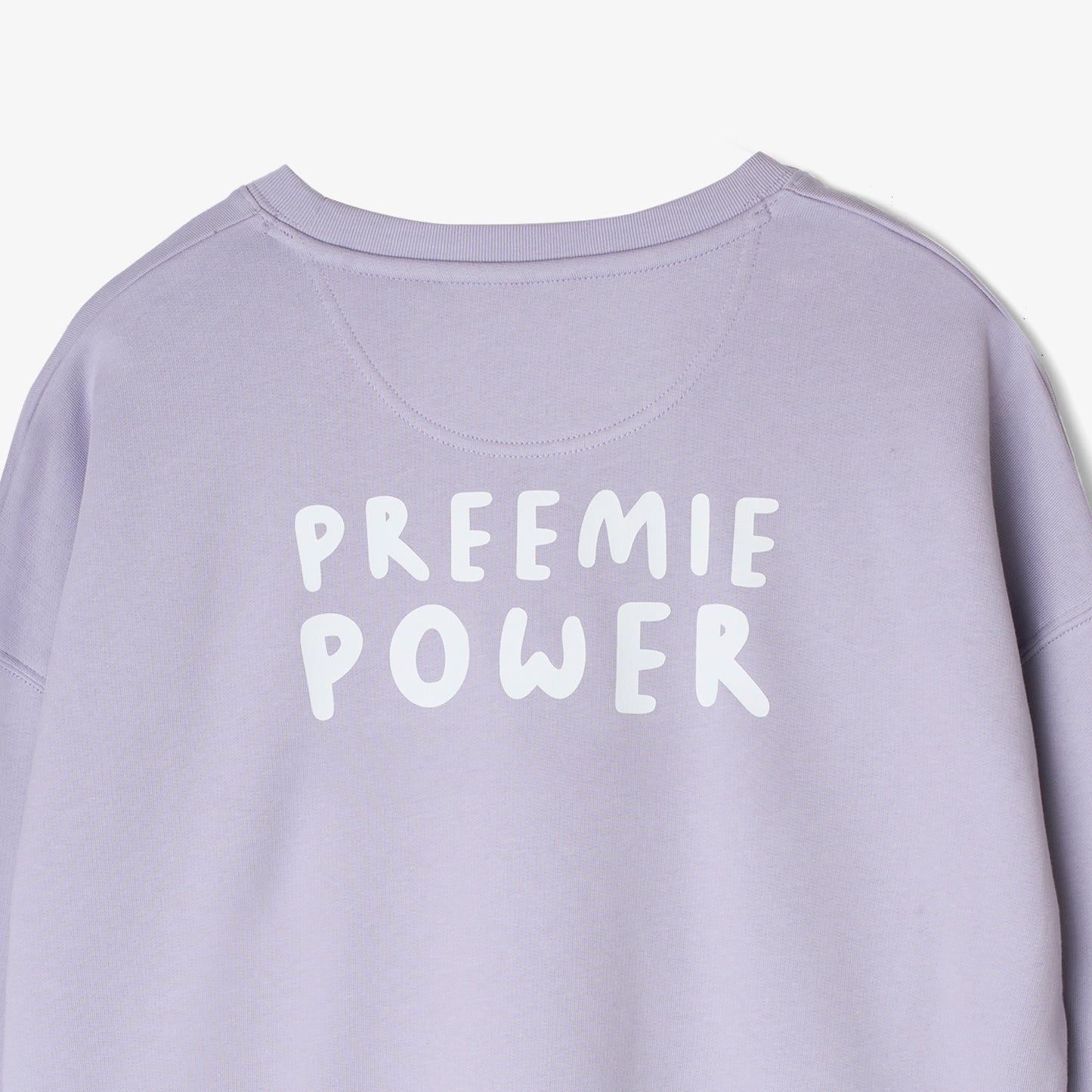 SuperDinky - Preemie Power Sweatshirt Lilac