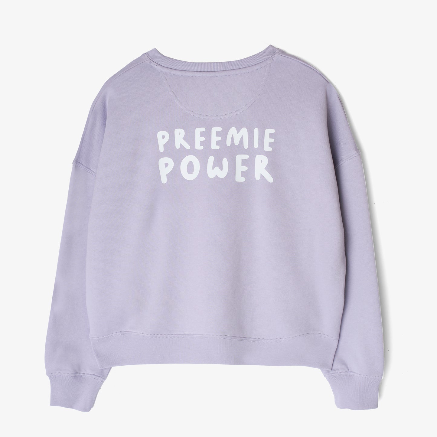 SuperDinky - Preemie Power Sweatshirt Lilac