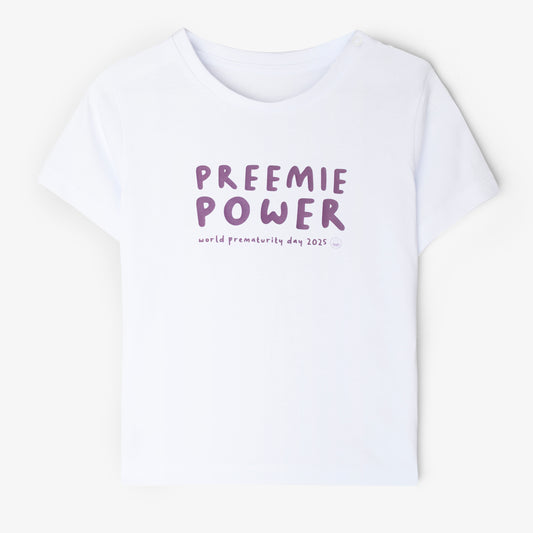 SUPERDINKY WARRIOR TEE - PREEMIE POWER - World Prematurity Day 2025