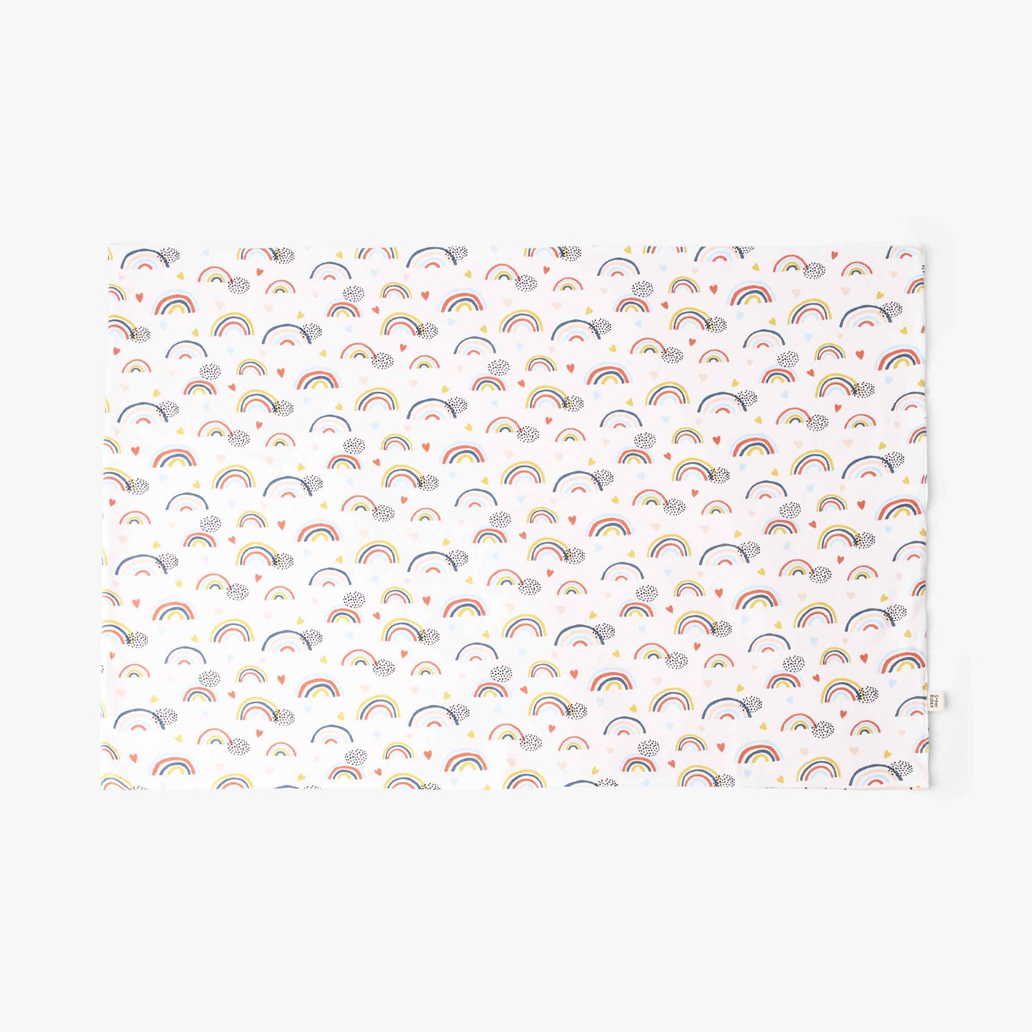 SuperDinky Pink Rainbows Neonatal Nest Blanket