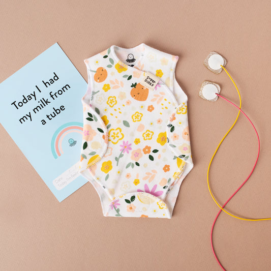 Superdinky Floral fruity NICU vest