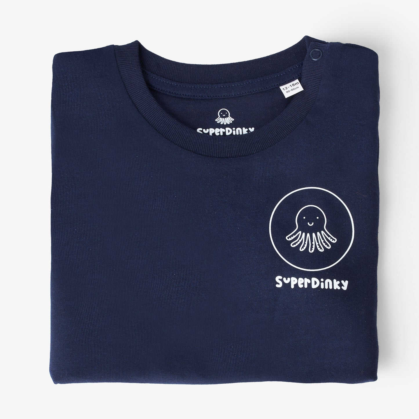 SUPERDINKY WARRIOR TEE - NICU WARRIOR - Navy (pre order)