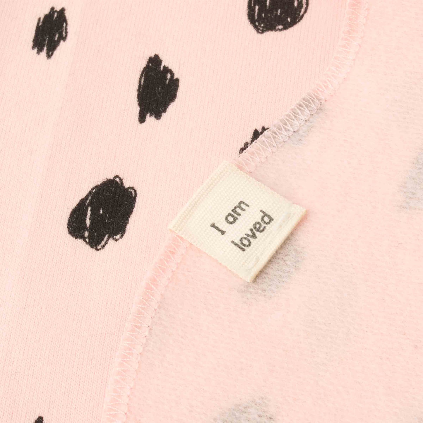 Shorty NICU SuperDinky Pink Scribble Polka Dot