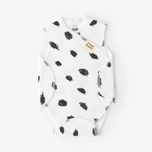 SuperDinky White Pebble NICU vest